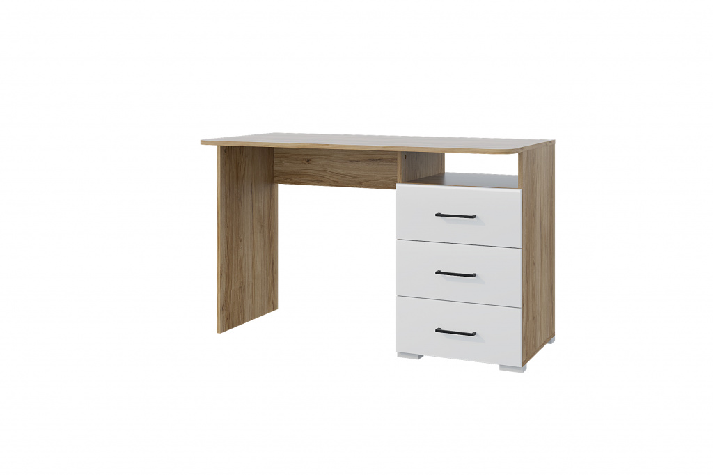 Стол 1200 3 ящика дуб золотой-белый гл.jpg