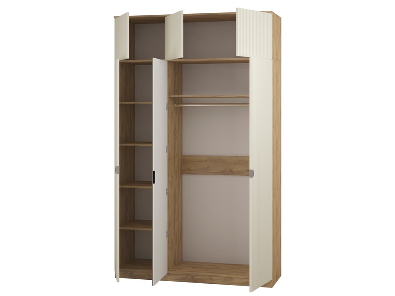 Шкаф Блэйн Т1 А зеркало_откр (дуб вотан-SF-023 Палома).jpg