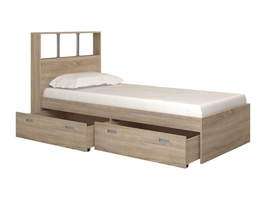 Кровать Бриз 6 (900) (дуб сонома)_белый фон.jpg