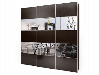 Шкаф купе 3-х дверный "Рондо 3-40" с зеркалами