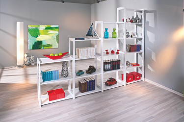 Набор стеллажей "Рига" из натурального дерева