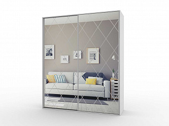 Шкаф купе 2-х дверный "Бакс-101"