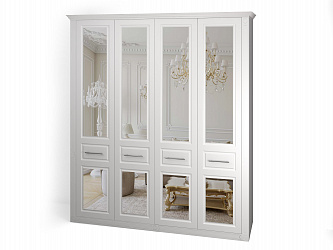 Шкаф 4-х дверный "Венеция-1" фасады зеркало