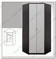 Шкаф угловой распашной "2-х дверный"