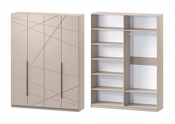 Шкаф 4-х дверный "Джелато-411" (модульная группа) 