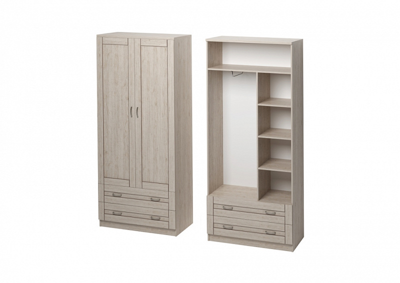 КТ-22 (Шкаф комбинированный с 2-мя ящиками)