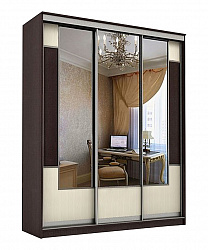 Шкаф купе "Неаполь" 3-х дверный с зеркалами