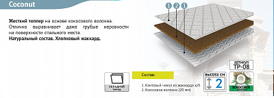 Топпер "Coconut SK"