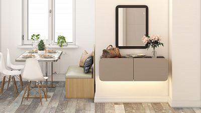 Модульная прихожая "Модерн Сканди-3"