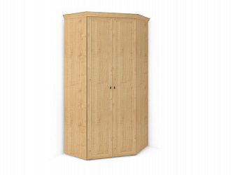 Шкаф угловой распашной 2-х дверный "Витраж-4"