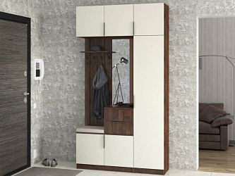 Модульная прихожая "Трим-5" МДФ
