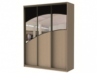 Шкаф-купе 3-х дверный "Аурум-5" с зеркалами