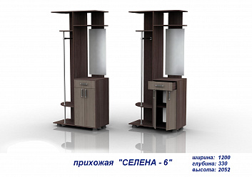Прихожая "Селена-6"