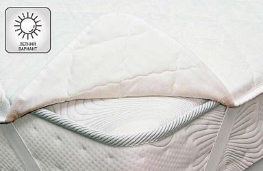 Наматрасник "Синтепон/Хлопок" с боковиной