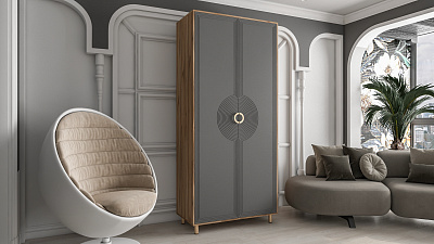 Шкаф 2-х дверный "Ришелье-7"