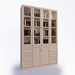 Библиотечный шкаф 4/12 (модульная группа)