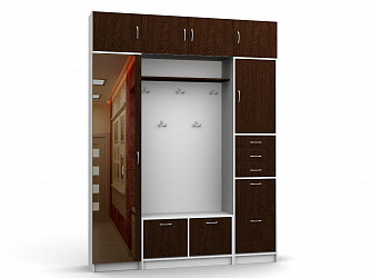 Прихожая "Ольга-8" (с антресолями) 