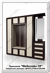 Прихожая "Мебелайн-18"