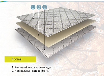Топпер "Latex-Mono"