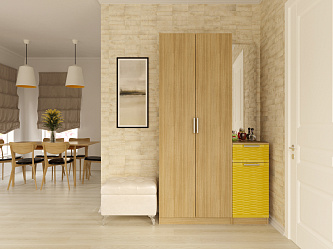 Модульная прихожая "Глянец 3Д-13"