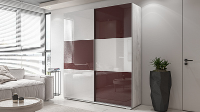 Шкаф купе 2-х дверный "Аристо нова люкс МДФ-3"