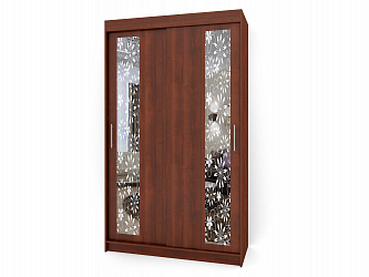 Шкаф купе 2-х дверный "Миллениум-16" с зеркалами