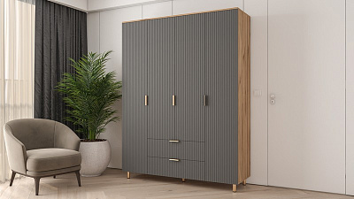 Шкаф 4-х дверный "Бирмингем-11"