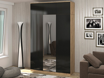 Шкаф 3-х дверный "Блэйн Т-1 + А + зеркало"