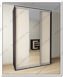 Шкаф-купе 3-х дверный "Мебелайн-2"