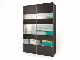 Шкаф купе 2-х дверный "Рондо 2-23" с зеркалами