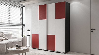 Шкаф купе 2-х дверный "Аристо нова люкс-4"