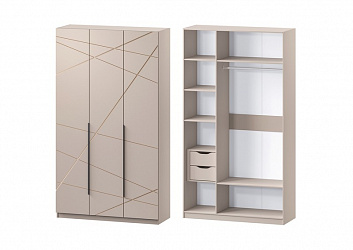 Шкаф 3-х дверный "Джелато-331" (модульная группа)