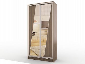 Шкаф-купе 2-х дверный "Аурум-10"