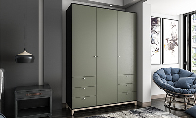 Шкаф распашной "Хелен-44" МДФ