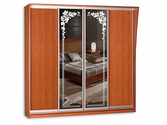 Шкаф купе 4-х дверный "Концепт-36" с зеркалами