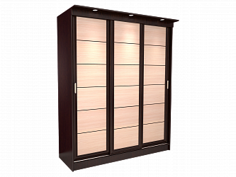 Шкаф купе 3-х дверный "Миллениум Лайн"