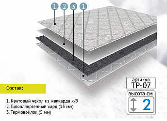 Топпер "Hard plus"