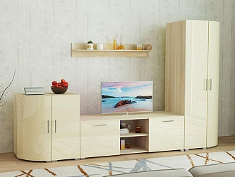 Модульная стенка для гостиной "Радиолла-5"