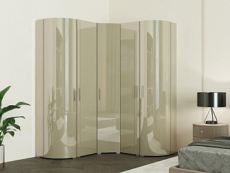 Модульный угловой распашной шкаф "Радиолла-17"