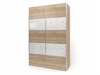 Шкаф купе 2-х дверный "Рондо 2-17"