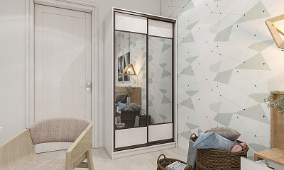 Шкаф купе 2-х дверный "Манхэттен-5"