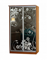 Шкаф-купе 2-х дверный "Лагуна-14"