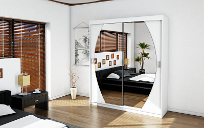 Шкаф купе 2-х дверный "Миррор 4.2"