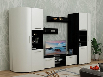 Модульная стенка для гостиной "Радиолла-8"