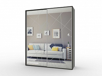 Шкаф купе 2-х дверный "Бакс-105"