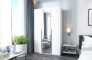 Шкаф распашной "Лорена-5" с зеркалом