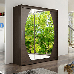 Шкаф-купе 2-х дверный "Амадеус-40" с зеркалами