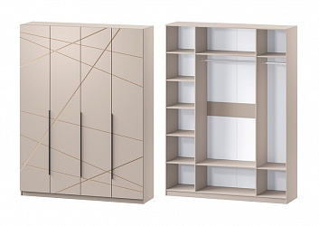 Шкаф 4-х дверный "Джелато-421" (модульная группа) 