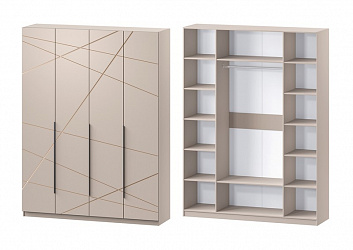 Шкаф 4-х дверный "Джелато-401" (модульная группа) 