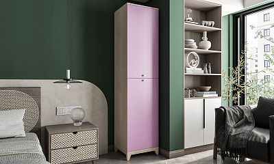 Шкаф пенал "Хелен-42" МДФ